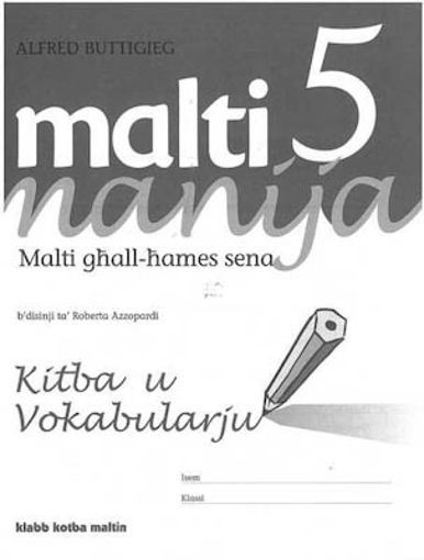 Picture of MALTI MANIJA 5 KITBA & VOKABULARJU